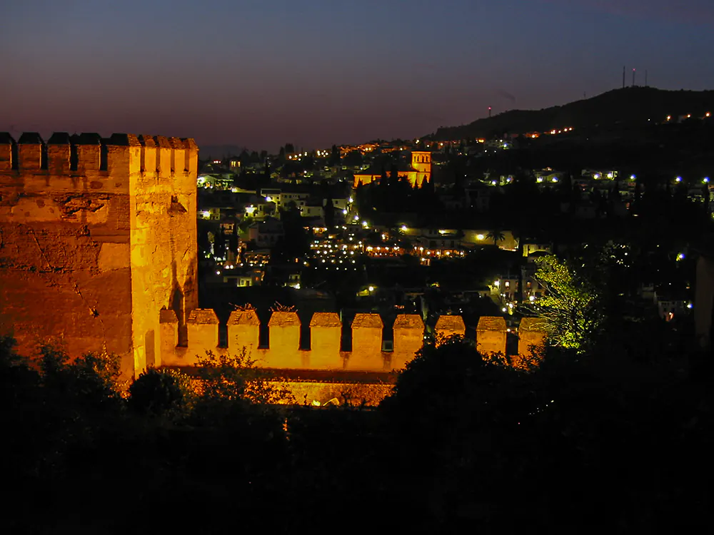 Granada Alhambra Nacht