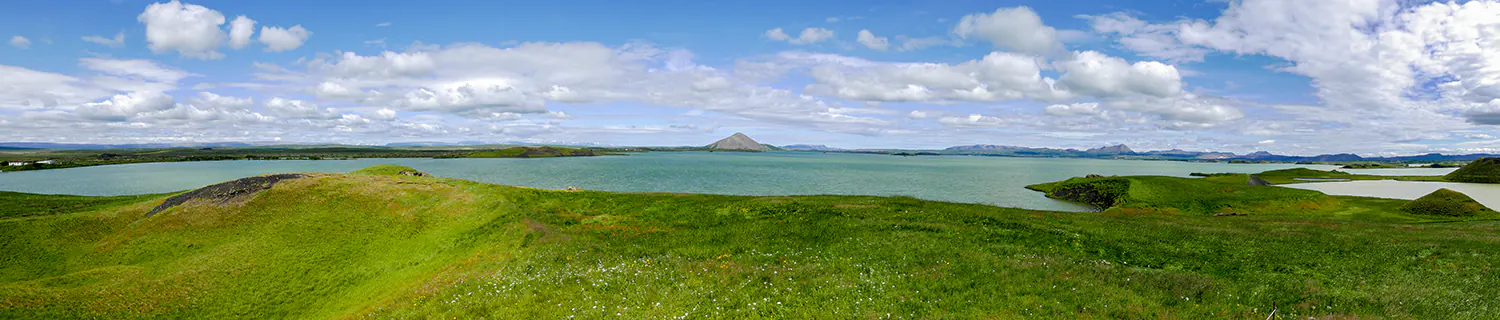 Myvatn Lake Panorama