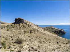 Lago Titicaca Isla del Sol Sacred Rock