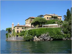 Villa del Balbianello from Lake