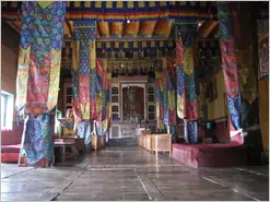 Meditation Hall at Diskit Monastery