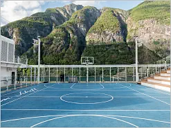 Mein Schiff Basketball Geirangerfjord