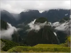 Machu Picchu View East from Caretaker Hut