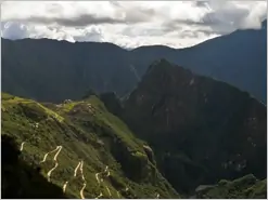 Machu Picchu view from Intipunku Sungate