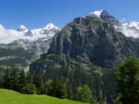 Muerren Eiger Moench Jungfrau